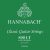 Hannabach Cuerdas Para Guitarra Clasica Serie 800 Low Tension Plateado Juego 3 Cuerdas Bajo
